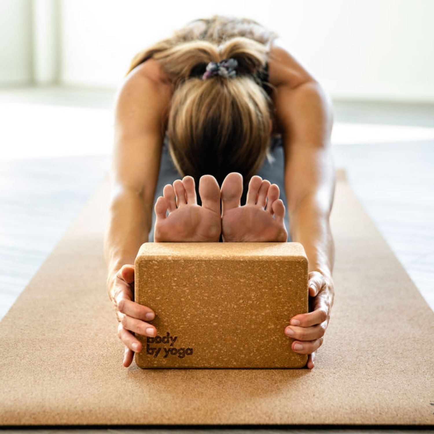 Cork Yoga Block - Brown - All In Motion™