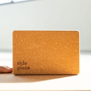 Luxury Cork Yoga Block Set - Side Piece