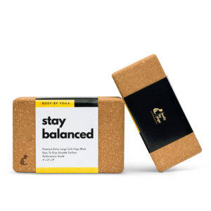 Luxury Cork Yoga Block Set - Stay Balanced