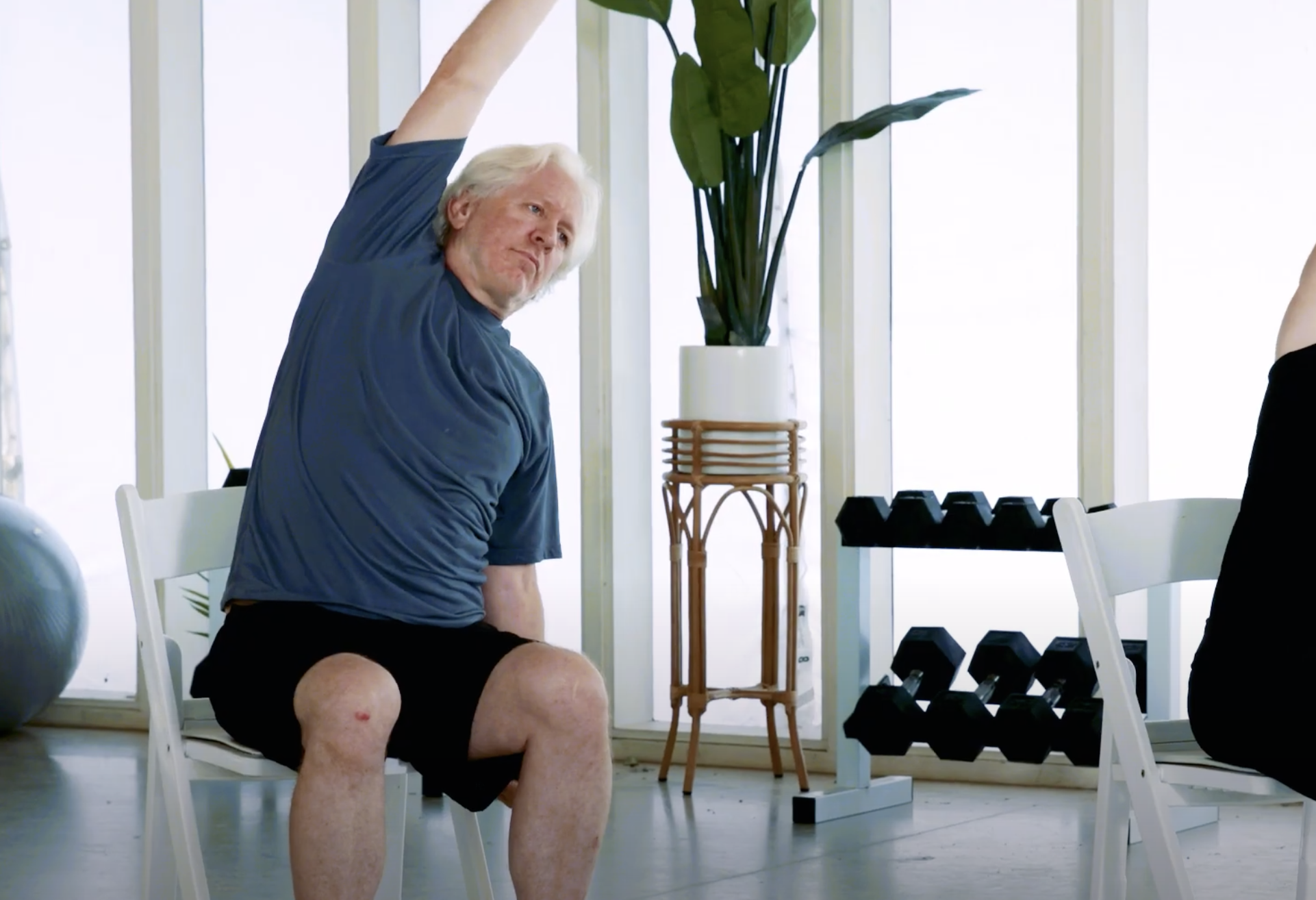 Chair Yoga for Seniors & Beginners // Energizing Seated Stretches 