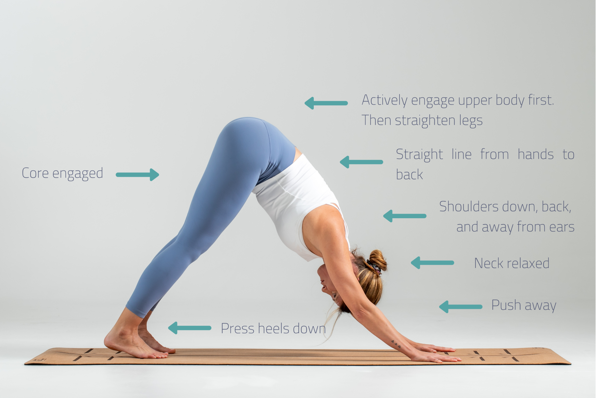 Downward Dog Pose For Beginners: Step by Step Guide, Modifications, and ...