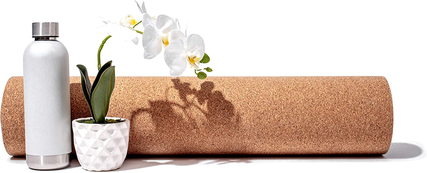 NonSlip Cork Yoga Mats  Best Thickness & Extra Long For More