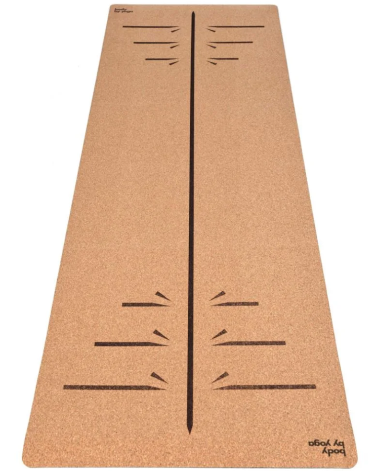 Premium Yoga Mat  Thick Non-Slip Yoga Mat with Alignment Lines